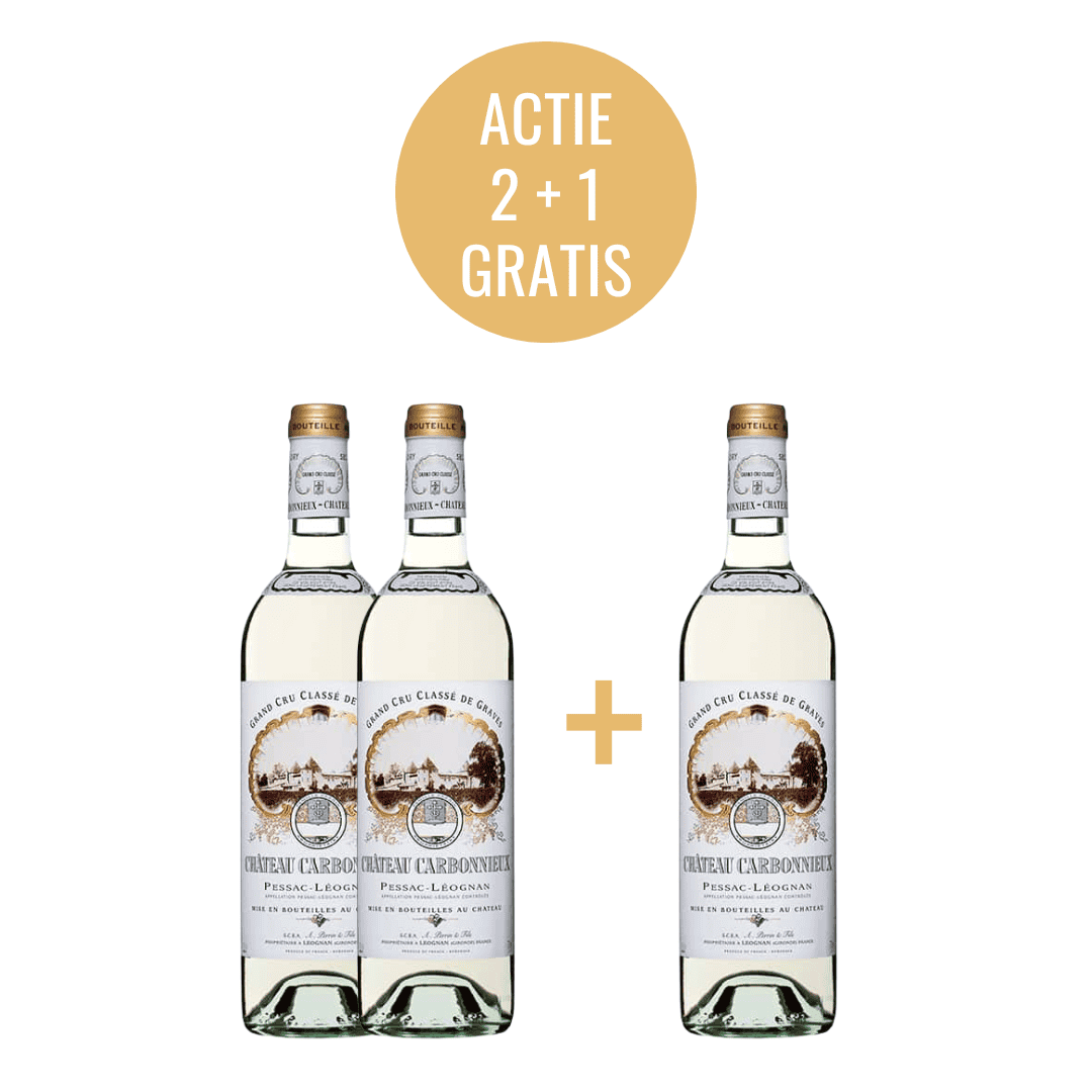 Product Template promotie carbonnieux 2 + 1 gratis Château Carbonnieux Blanc: 2 + 1 GRATIS! - Afbeelding 1