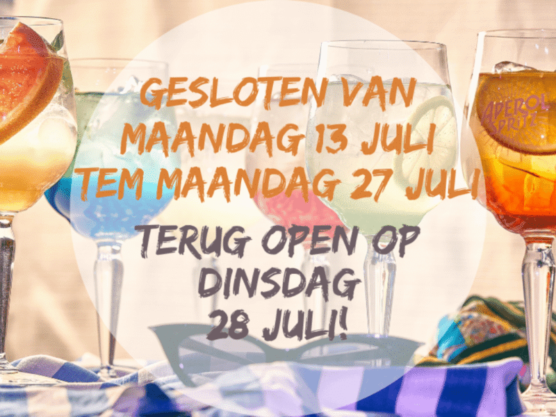 zomerverlof juli 2026 header